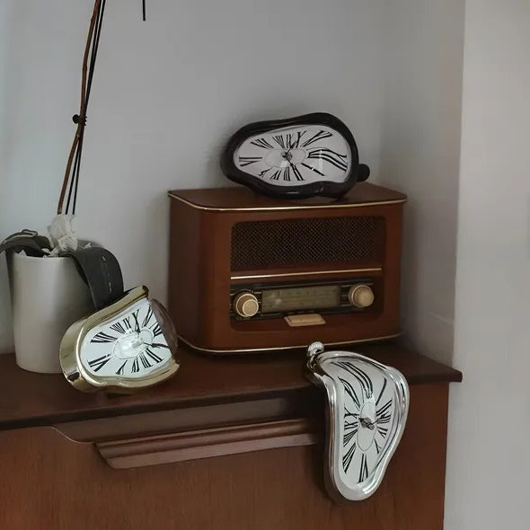DALI Table Clock Melting Clock Wall Clock Table Decoration Holiday Christmas Gifts