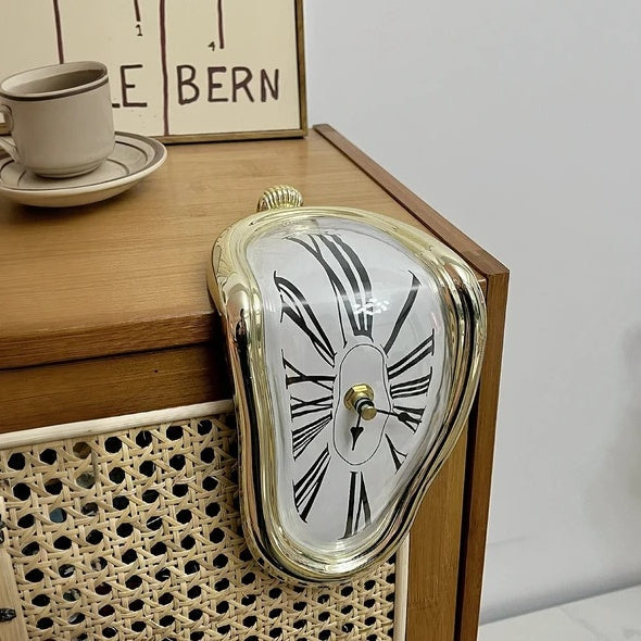 DALI Table Clock Melting Clock Wall Clock Table Decoration Holiday Christmas Gifts