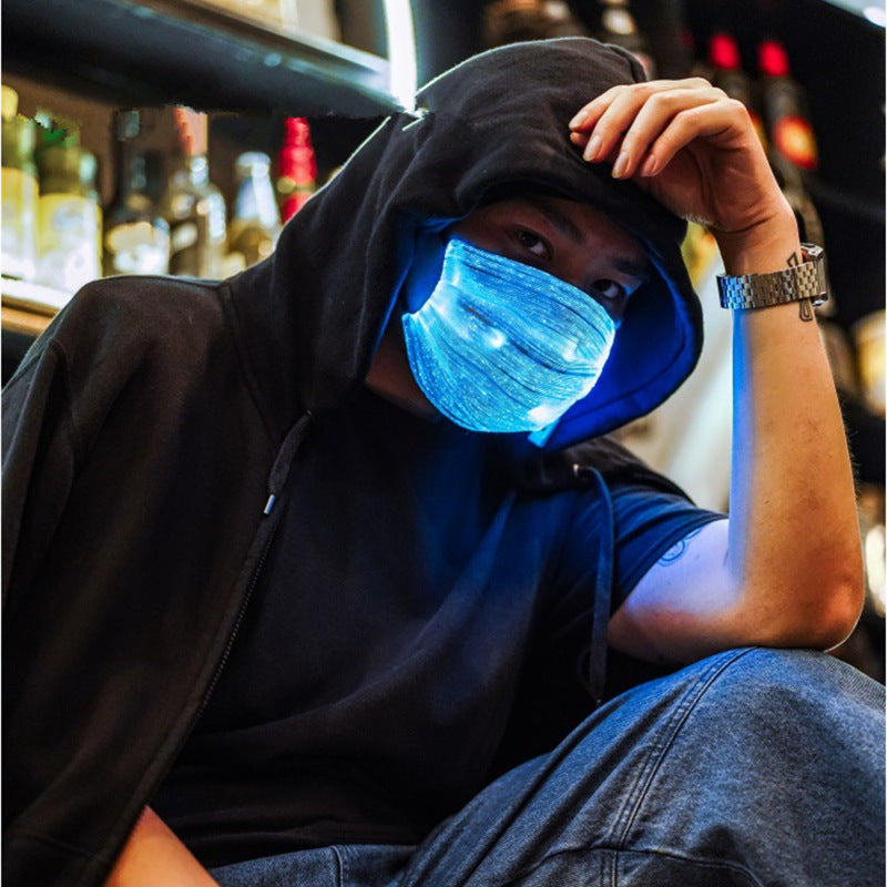 Glow-in-the-Dark Color-Changing Halloween Masks