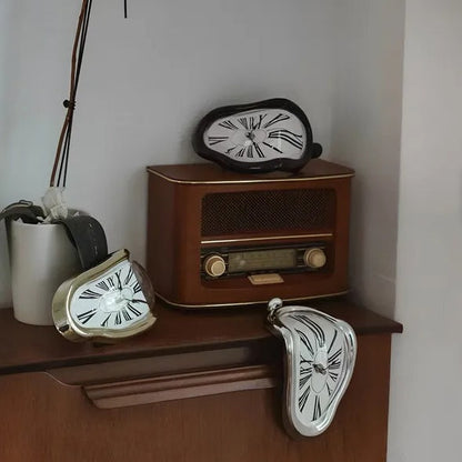 DALI Table Clock Melting Clock Wall Clock Table Decoration Holiday Christmas Gifts
