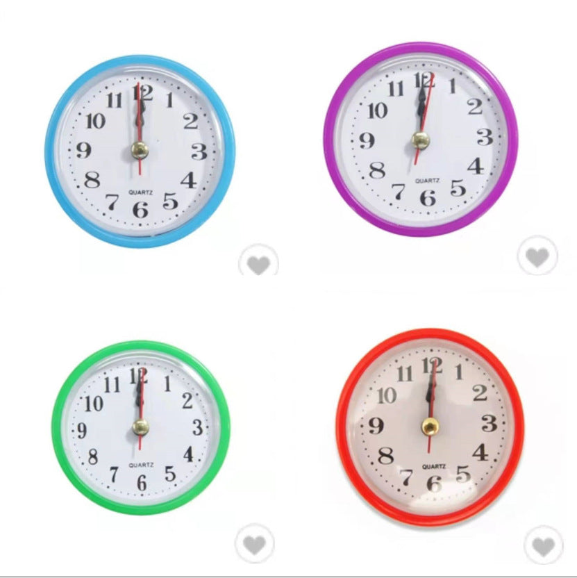 65MM Round Clock Head DIY Clay Craft Accessories