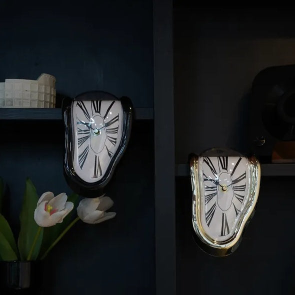 DALI Table Clock Melting Clock Wall Clock Table Decoration Holiday Christmas Gifts