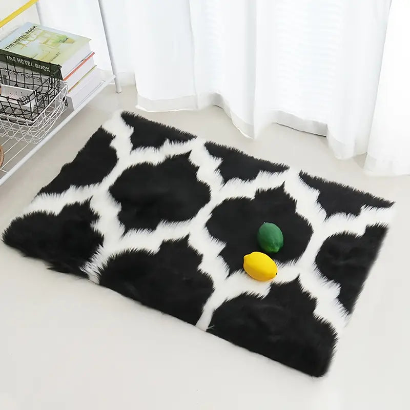Soft Shaggy Carpet for Living Room Home Decor 19.6x31.5in