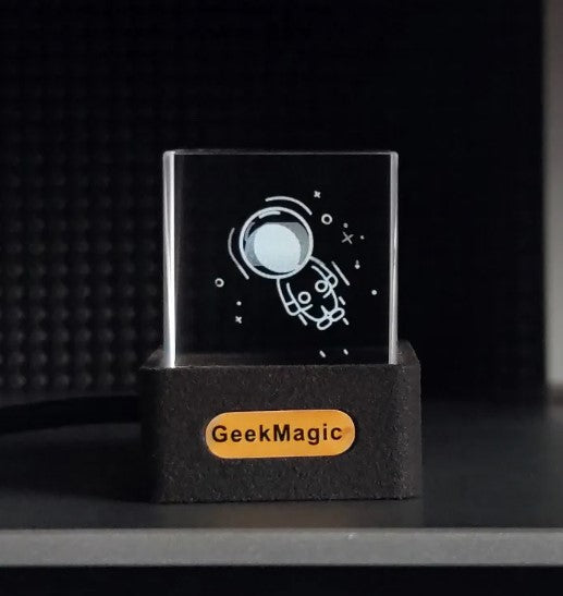 Mini Transparent Clock