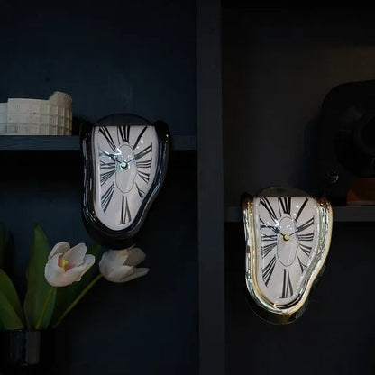 DALI Table Clock Melting Clock Wall Clock Table Decoration Holiday Christmas Gifts